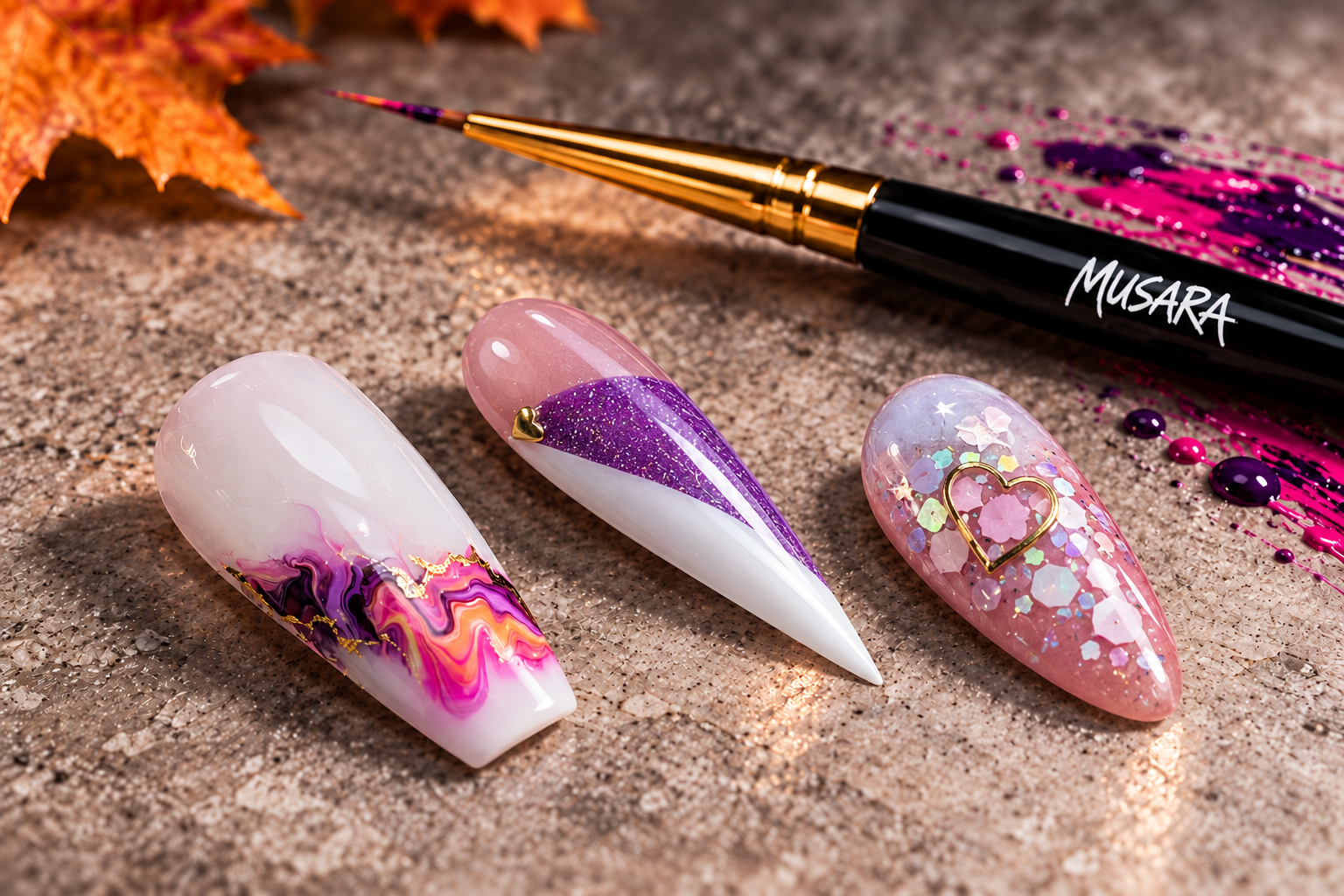 Marble_purple_stiletto_and_gold_heart_tips_1.png